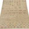 Whole View Of Geometric Room Size Modern Distressed 60886 by Nazmiyal Antique Rugs