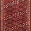 Antique Central Asian Yomut Tribal Rug 71218 by Nazmiyal Antique Rug