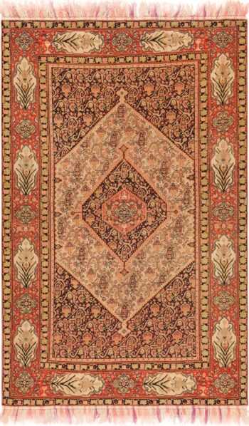 Antique Persian Senneh Area Rug 71200 by Nazmiyal Antique Rug