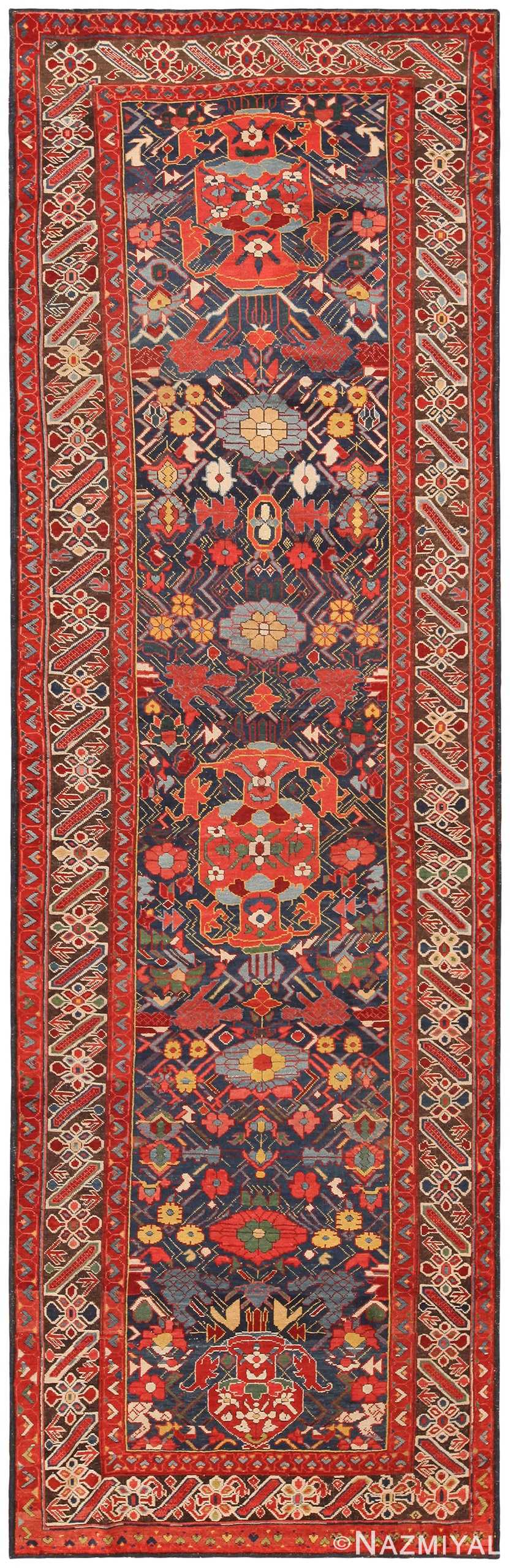 Marvelous Antique Caucasian Chi Chi Runner 71166 by Nazmiyal Antique Rugs