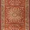 Marvelous Vintage Persian Silk Qum Rug 71195 by Nazmiyal Antique Rugs