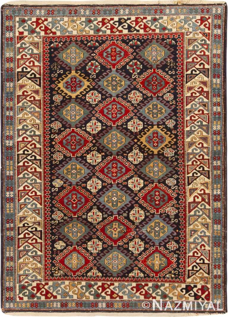 Magnificent Antique Caucasian Kuba Rug 71281 by Nazmiyal Antique Rugs