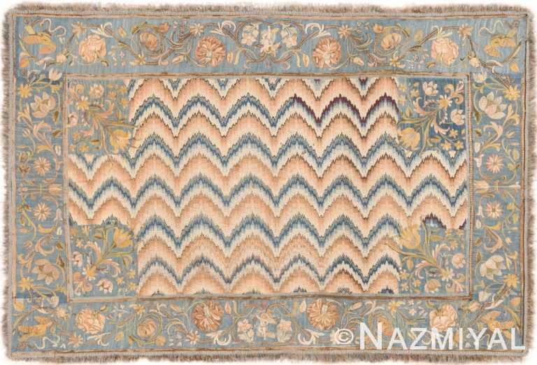 Magnificent Antique Italian Silk Textile 71267 by Nazmiyal Antique Rugs