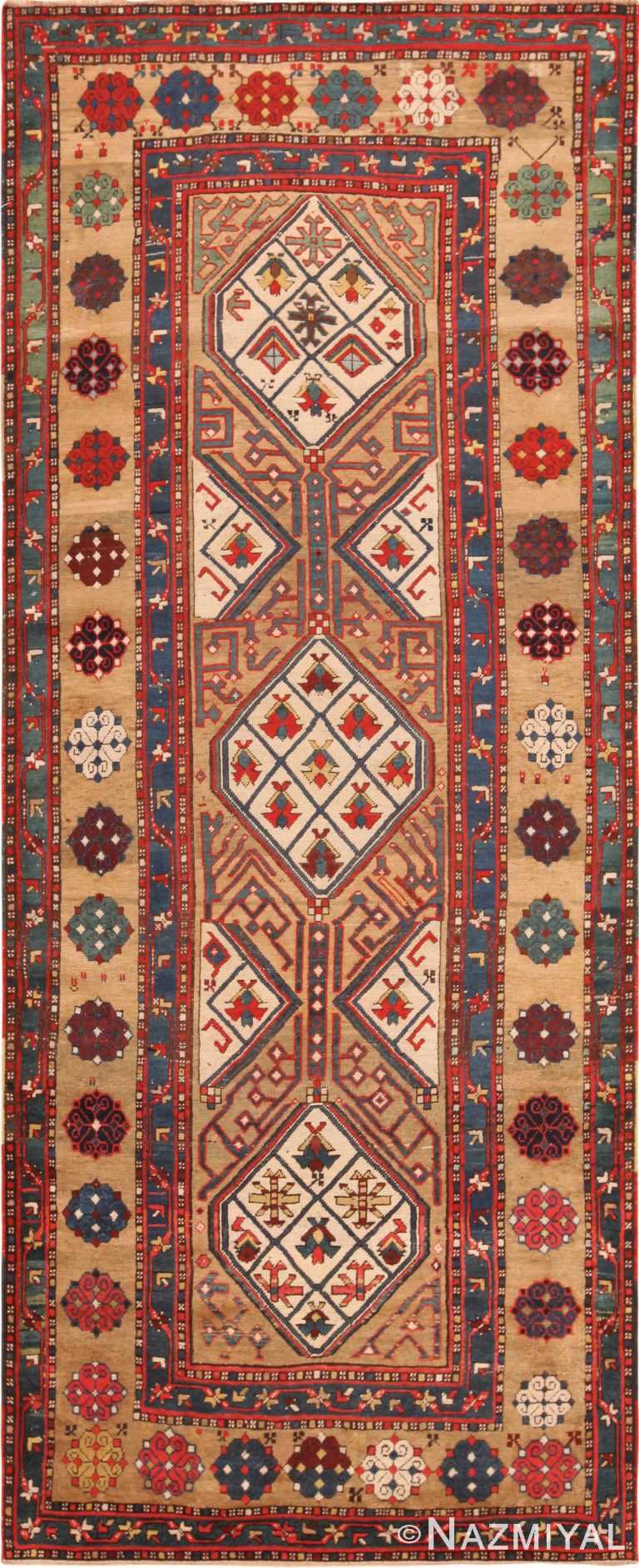 Marvelous Antique Caucasian Shahsevan Rug 71275 by Nazmiyal Antique Rugs