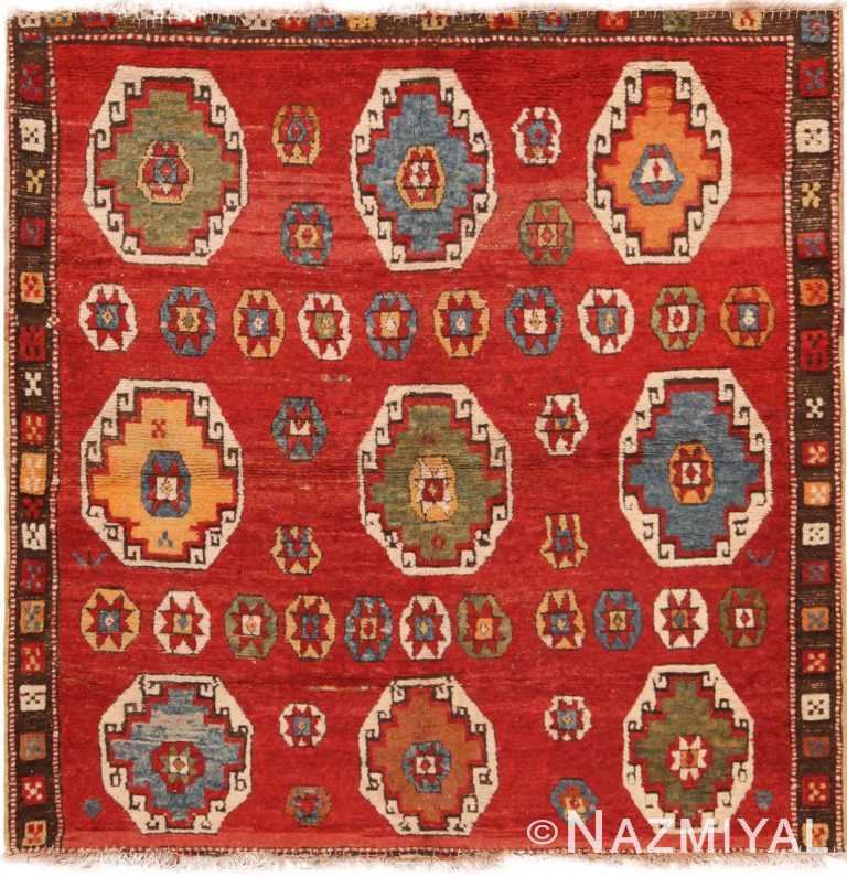 Splendid Antique Turkish Konya Yatak Rug 71185 by Nazmiyal Antique Rugs