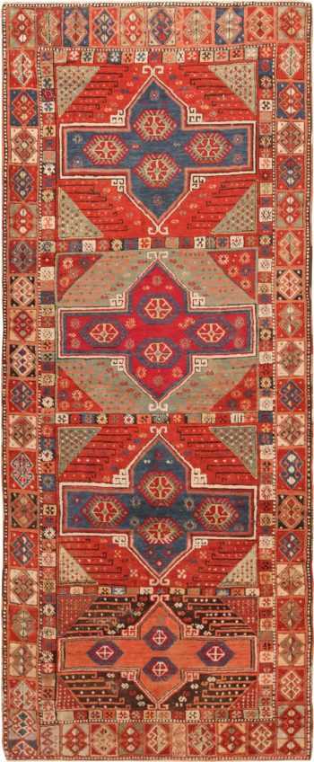 Antique Turkish Konya Rug 70988 by Nazmiyal Antique Rugs