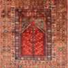 Antique Turkish Konya Prayer Rug 71244 by Nazmiyal Antique Rugs