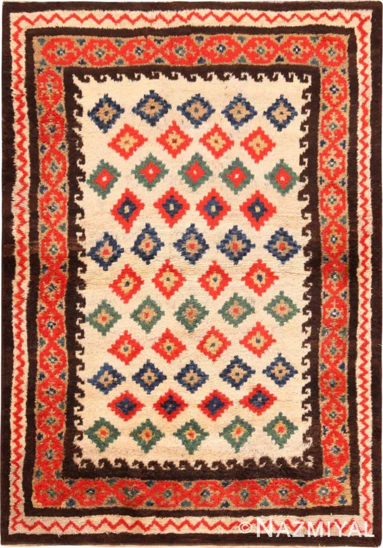 Antique Caucasian Zakatala Rug 71312 by Nazmiyal Antique Rugs