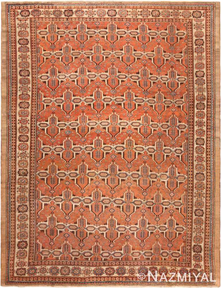 Antique Persian Bakshaish Rug 71109 by Nazmiyal Antique Rugs