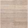 Decorative Soft Color Modern Distressed Area Rug 60951 by Nazmiyal Antique Rugs