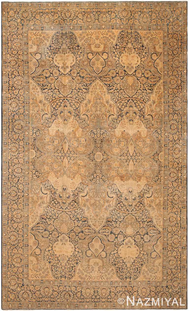 Large Decorative Antique Persian Kerman Rug 71332 by Nazmiyal Antique Rugs