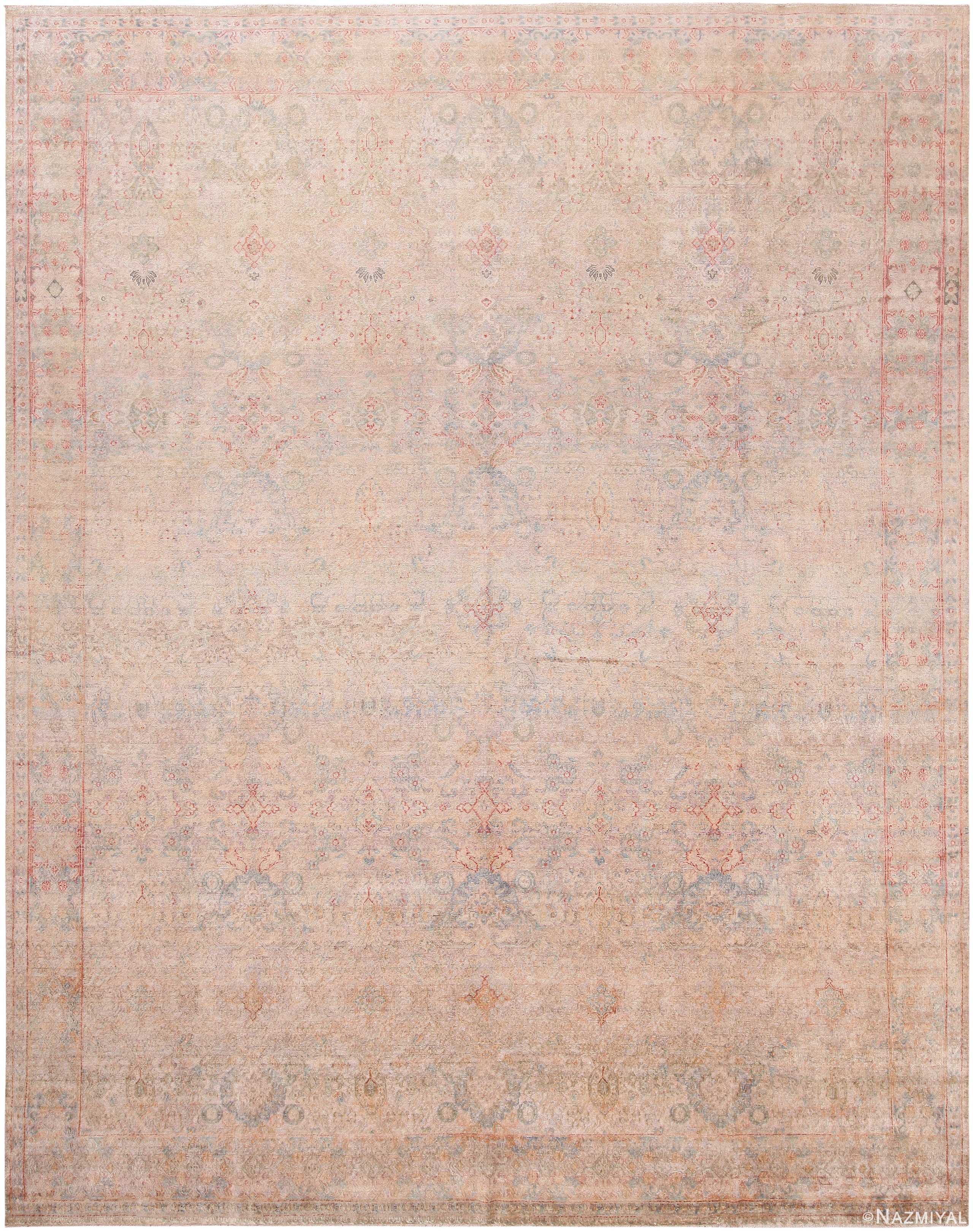 Soft Decorative Modern Oriental Silk Rug 60957 by Nazmiyal Antique Rugs