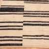 Details Of Ivory Background Modern Distressed Rug 60943 by Nazmiyal Antique Rugs