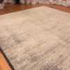Side Of Large Soft Color Modern Distressed Rug 60947 by Nazmiyal Antique Rugs