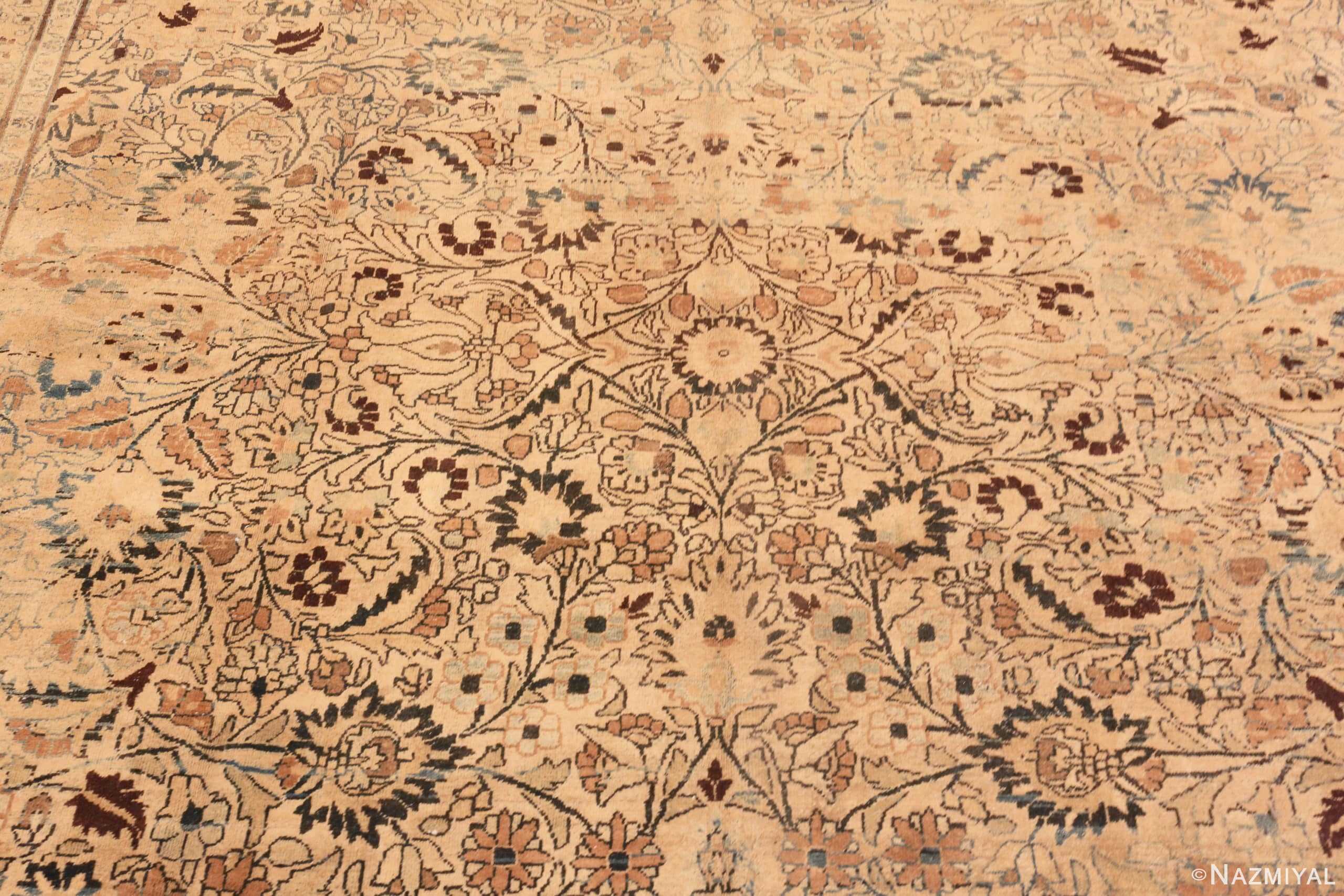 Details Of Large Antique Persian Khorassan Rug 71331 by Nazmiyal Antique Rugs