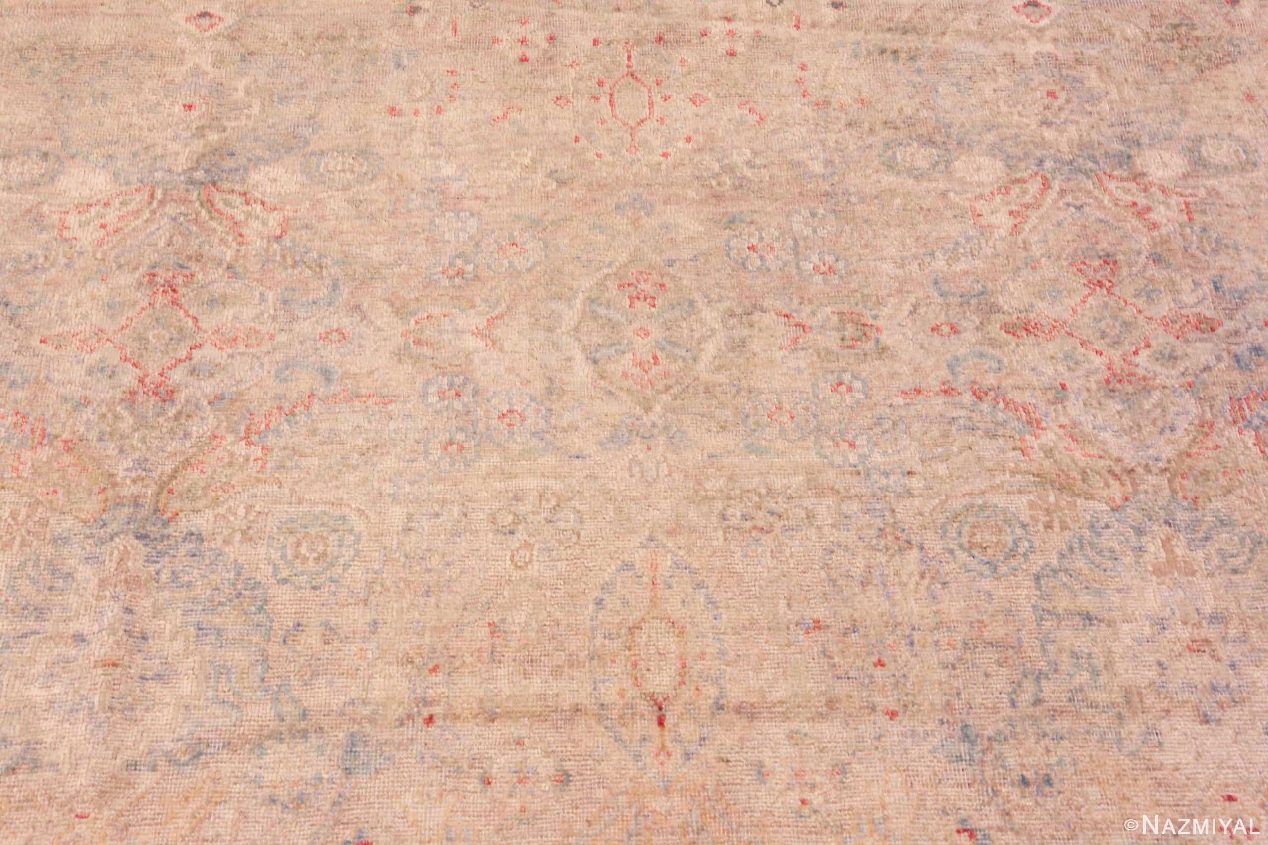 Texture Of Soft Decorative Modern Oriental Silk Rug 60957 by Nazmiyal Antique Rugs