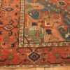 Corner Of Large Antique Persian Serapi Rug 71379 by Nazmiyal Antique Rugs