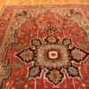 Detail Of Antique Persian Serapi Rug 71384 by Nazmiyal Antique Rugs
