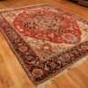 Side Of Antique Persian Heriz Rug 71371 by Nazmiyal Antique Rugs
