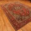 Side Of Antique Persian Serapi Rug 71384 by Nazmiyal Antique Rugs