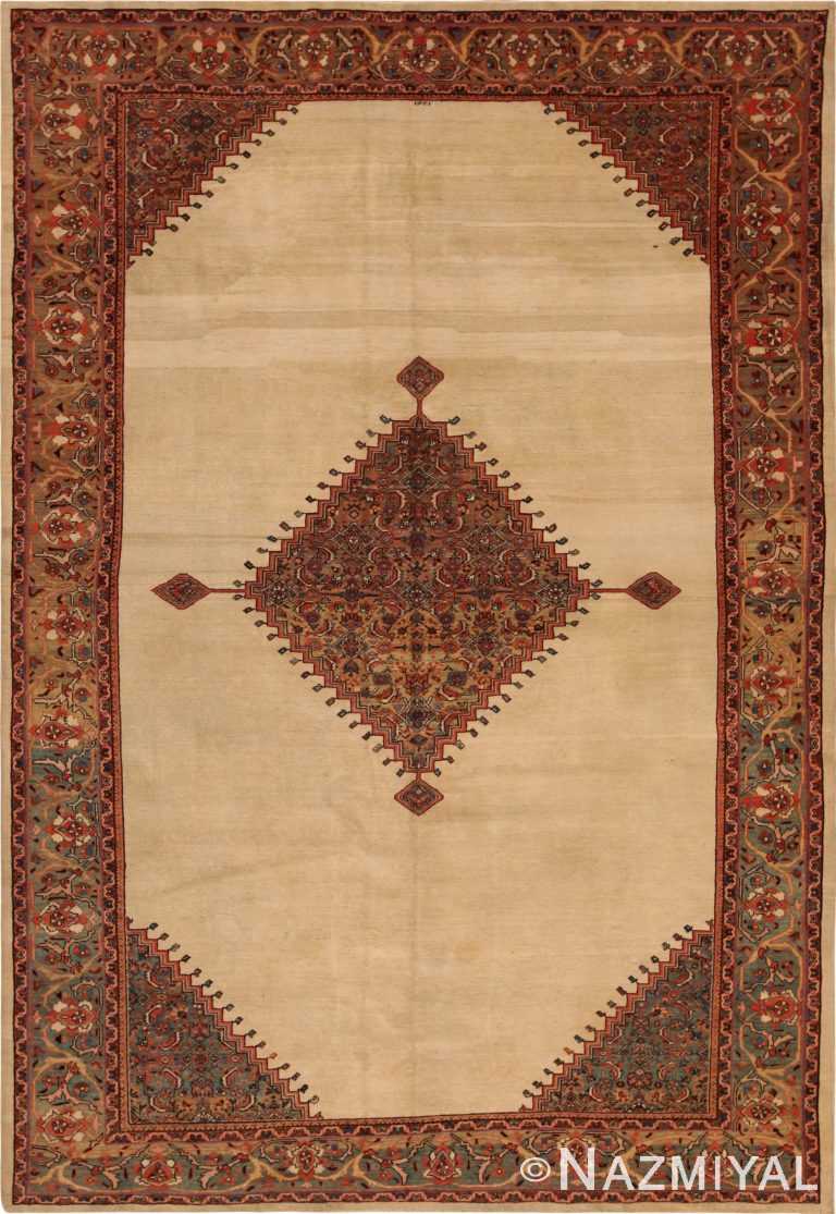 Antique Persian Sarouk Farahan Rug 71418 by Nazmiyal Antique Rugs