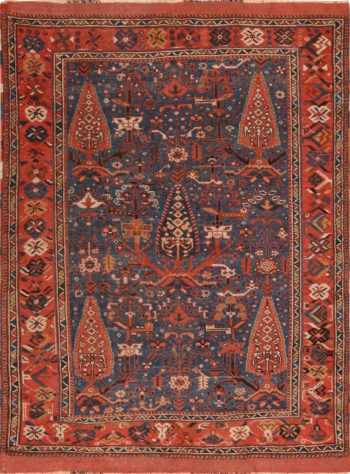Antique Persian Afshar Rug 71504 by Nazmiyal Antique Rugs