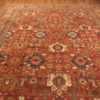 Detail View Of Oversized Antique Persian Heriz Serapi Rug 71458 by Nazmiyal Antique Rugs