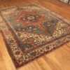 Side Of Antique Persian Heriz Area Rug 71472 by Nazmiyal Antique Rugs