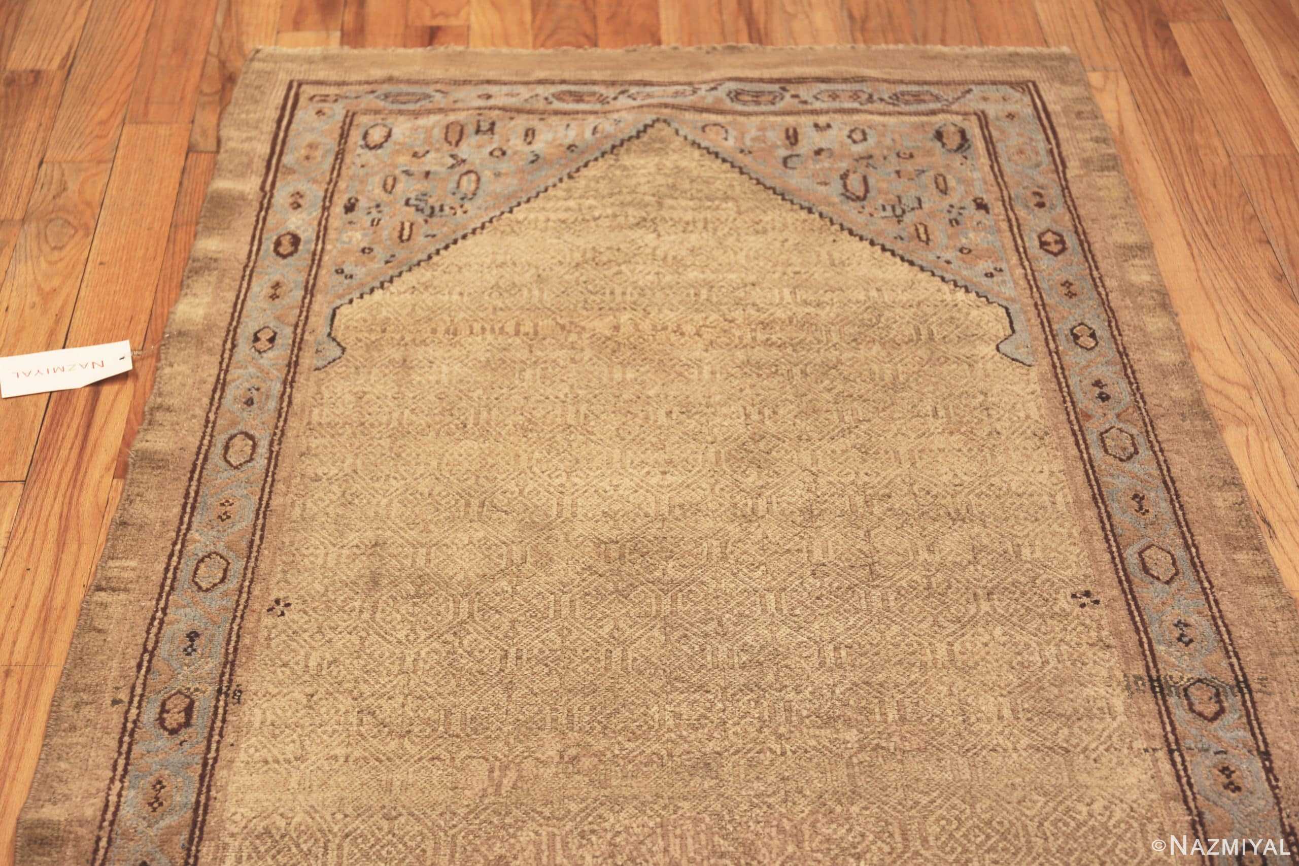 Detail Of Antique Persian Serab Runner Rug 71463 by Nazmiyal Antique Rugs
