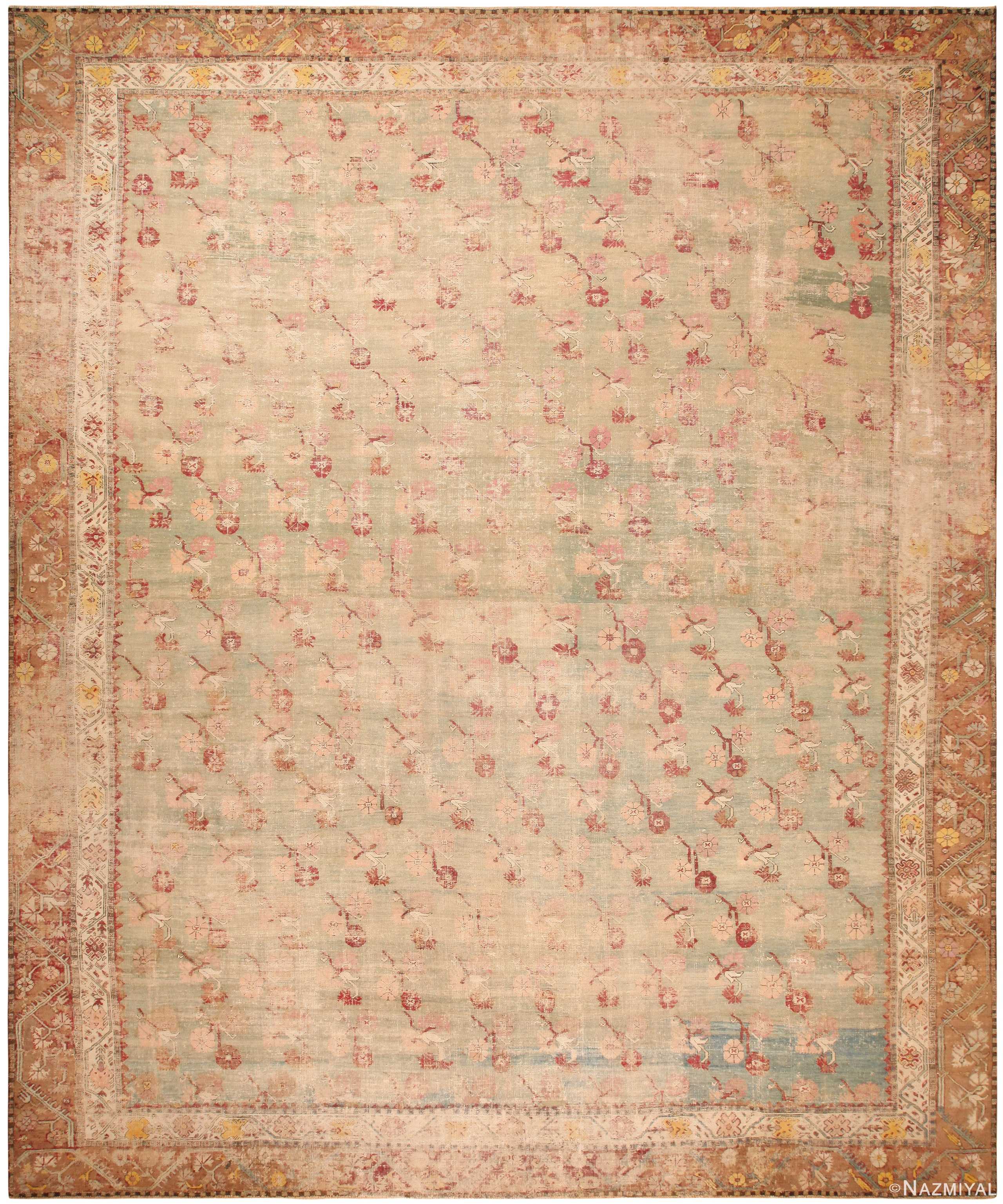 Large Antique Turkish Ghiordes Rug 71443 by Nazmiyal Antique Rugs