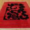 Whole View Of Vintage Red And Black Pablo Picasso Design Rug 71452 by Nazmiyal Antique Rugs