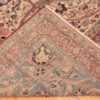 Back Of Antique Persian Tehran Area Rug 71106 by Nazmiyal Antique Rugs