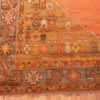 Detail Of Antique Turkish Oushak Prayer Rug 71110 by Nazmiyal Antique Rugs