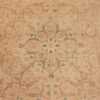 Detail Of Decorative Vintage Silk Tabriz Persian Rug 71503 by Nazmiyal Antique Rugs