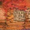 Detail Of Pair Of Vintage Paul Klee Scandinavian Art Rugs 71500-71501 by Nazmiyal Antique Rugs