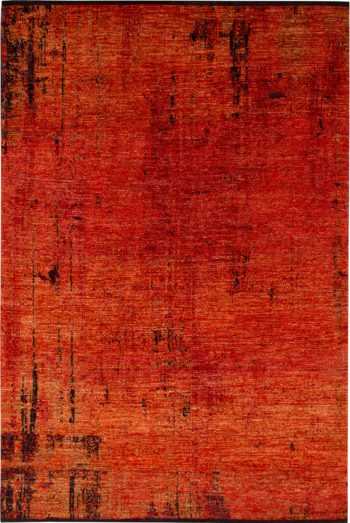 Red Modern Transitional Rug 61013 by Nazmiyal Antique Rugs