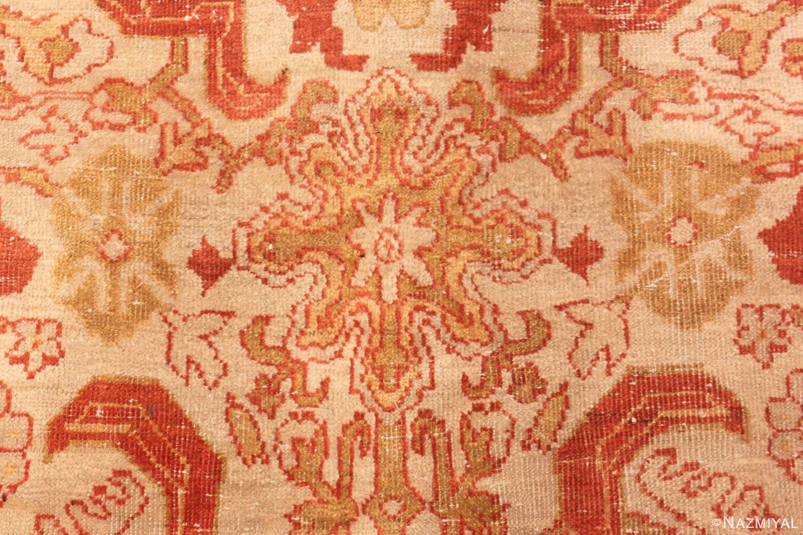 Detail Of Antique Persian Sultanabad Rug 71217 by Nazmiyal Antique Rugs