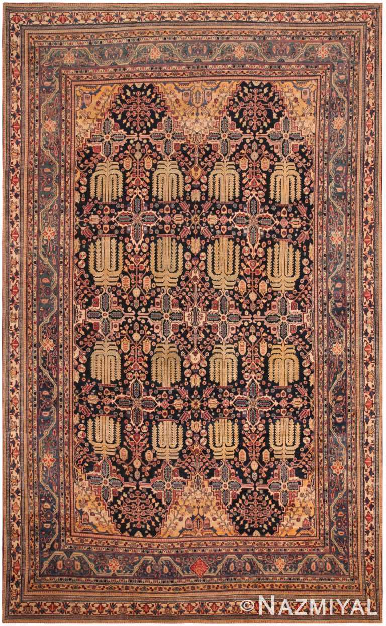 Large Antique Khorassan Doroksh Persian Rug 71505 by Nazmiyal Antique Rugs