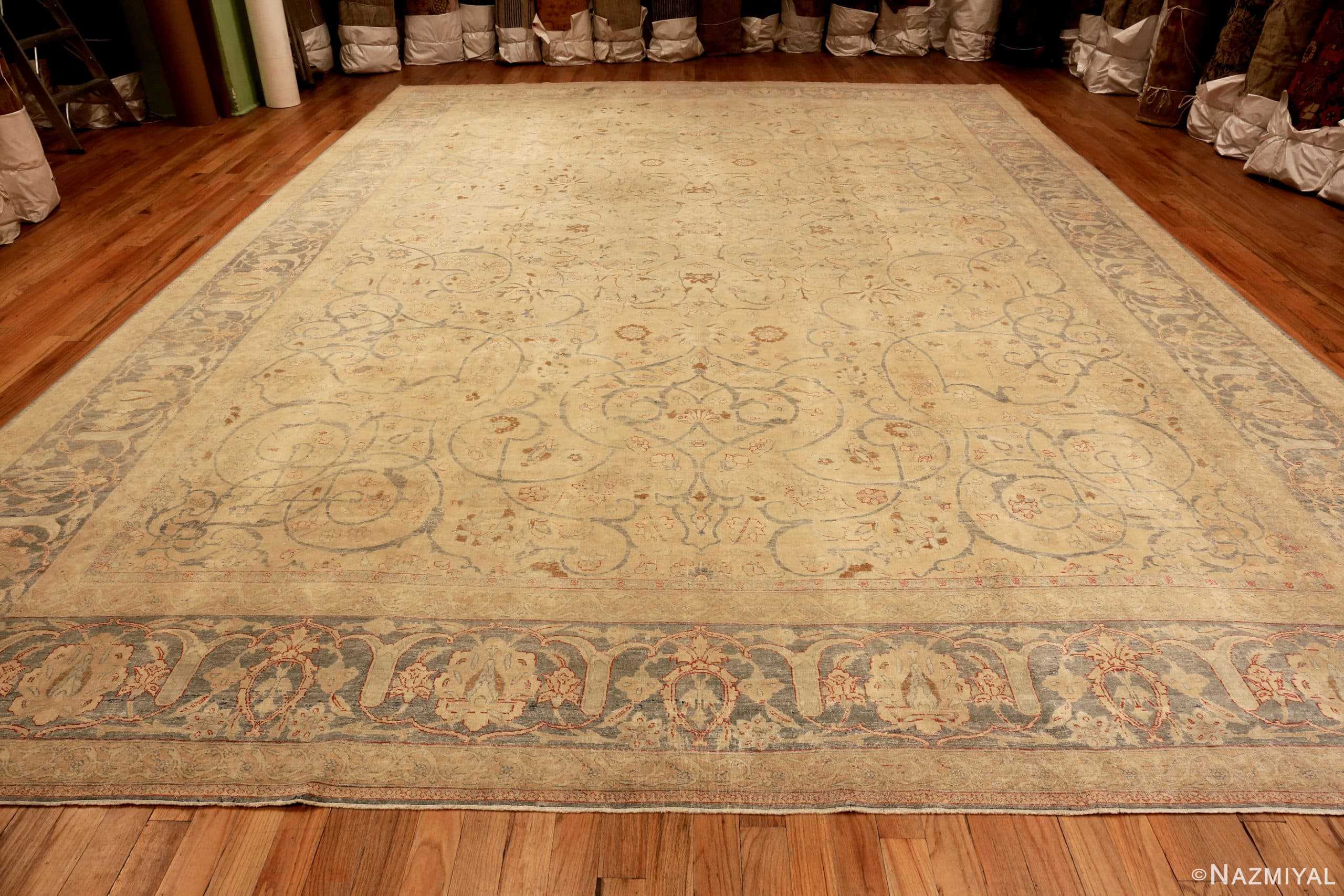 Whole Of Antique Tabriz Persian Large Rug 71482 by Nazmiyal Antique Rugs