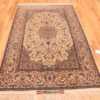 Whole View Of Magnificent Vintage Persian Floral Isfahan Rug 71203 by Nazmiyal Antique Rugs