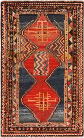 Vintage Persian Gabbeh Rug 71587 by Nazmiyal Antique Rugs