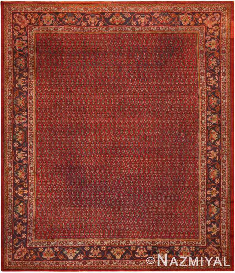 Antique Persian Mahal Rug 71640 by Nazmiyal Antique Rugs