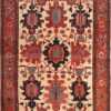 Antique Persian Heriz Area Rug 71660 by Nazmiyal Antique Rugs