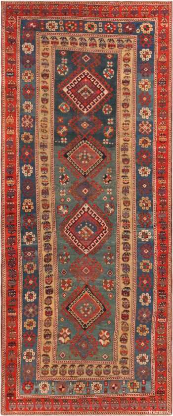 Antique Caucasian Kazak Rug 71600 by Nazmiyal Antique Rugs