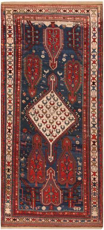 Antique Caucasian Kazak Rug 71601 by Nazmiyal Antique Rugs