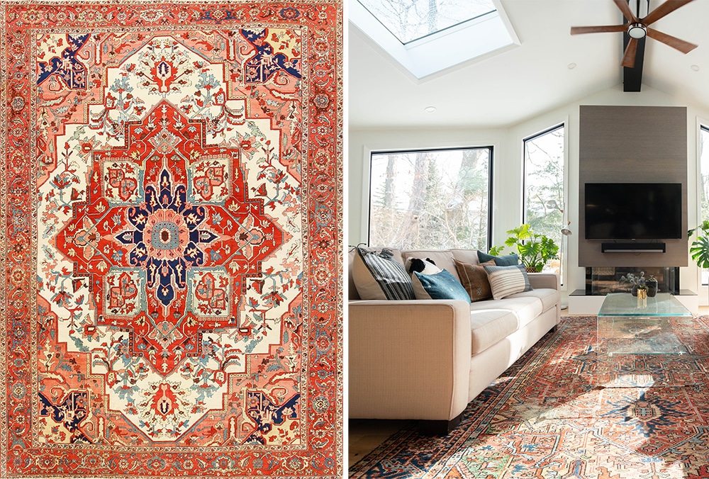 How Decorating With Persian Rugs Make A Small Space Look Bigger