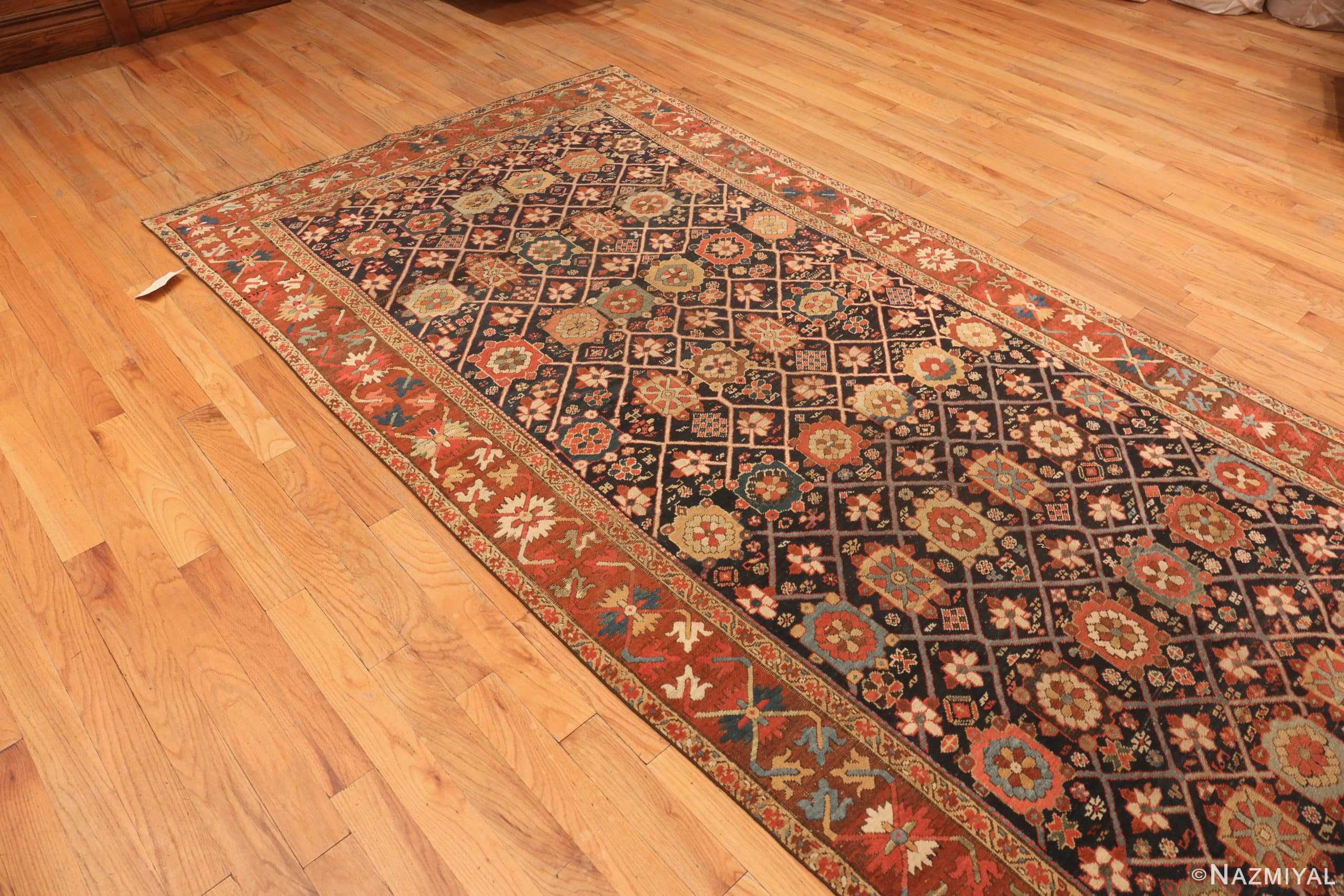 Side Of Antique Tribal Northwest Persian Gallery Size Rug 49161 by Nazmiyal Antique Rugs