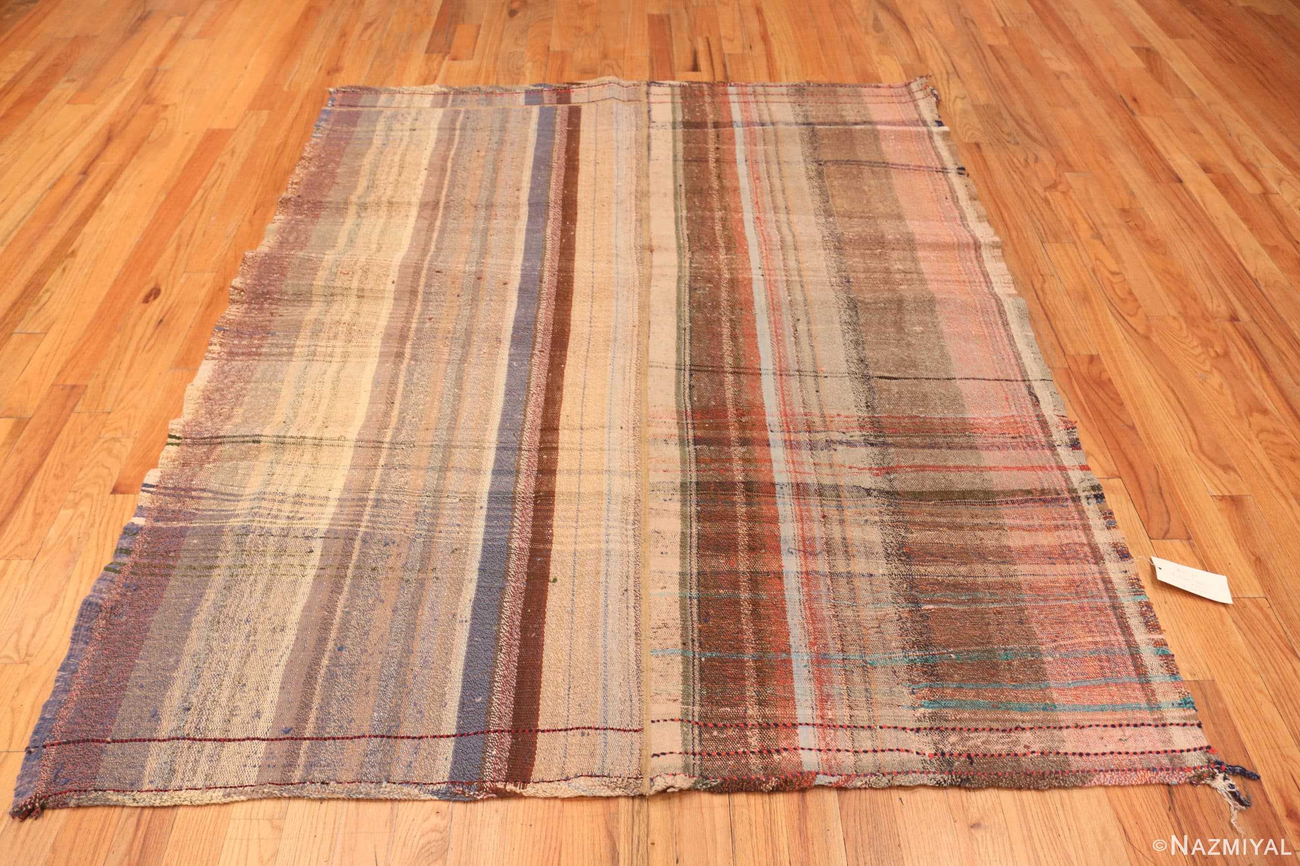 Whole View Of Small Vintage Persian Kilim Rug 60364 by Nazmiyal Antique Rugs