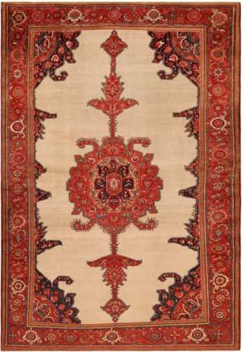 Antique Persian Mishan Malayer Rug 71802 by Nazmiyal Antique Rugs