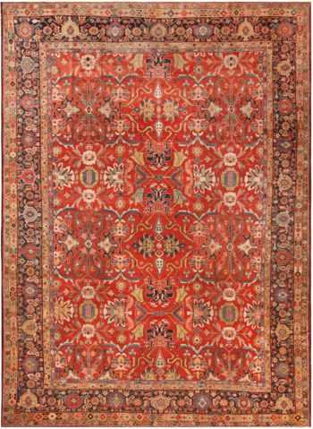 Antique Persian Sultanabad Rug 71798 by Nazmiyal Antique Rugs